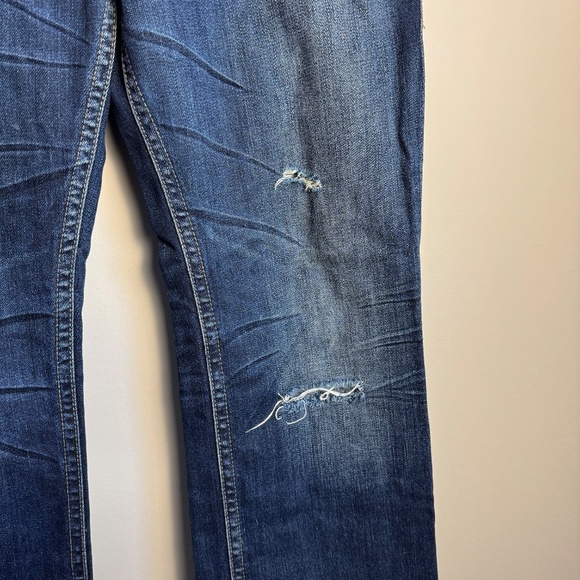 Silver Jeans Men's DECKER 925 Series Distressed Medium Wash Blue Jeans Tag: 34 - Picture 3 of 16